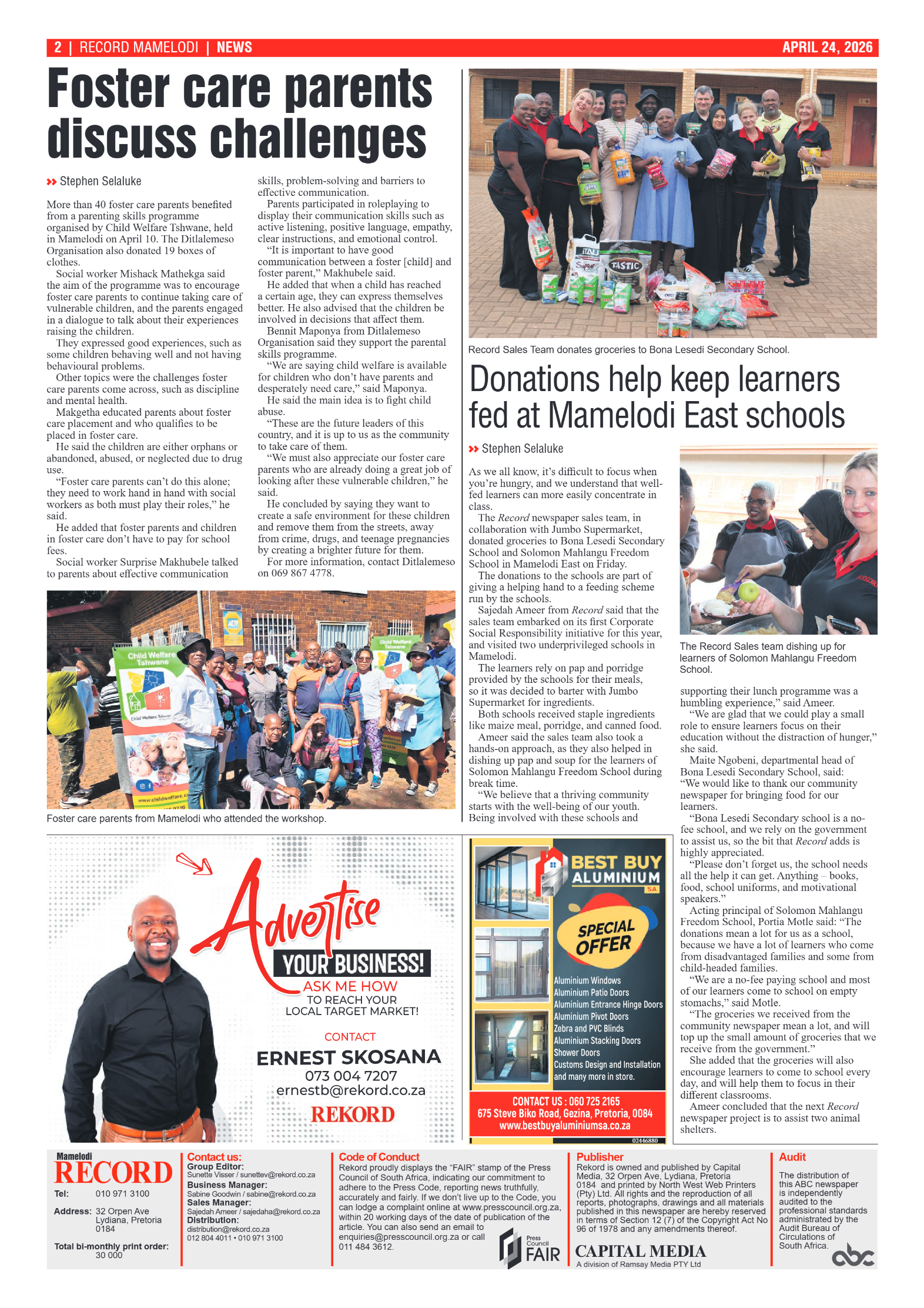 Rekord Mamelodi 24 April 2026 page 2