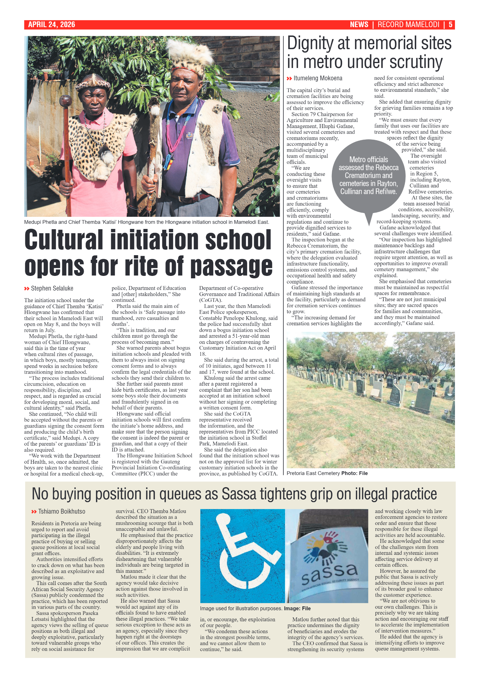 Rekord Mamelodi 24 April 2026 page 5