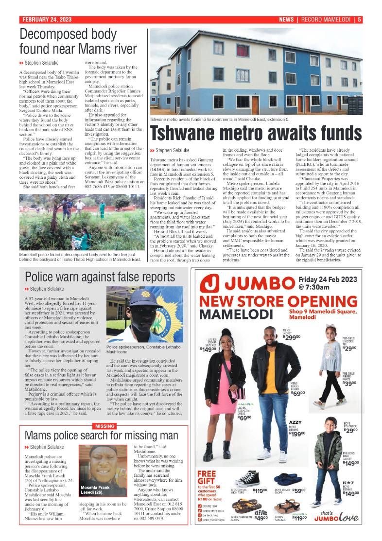 Rekord  Mamelodi 24 February 2023 page 5
