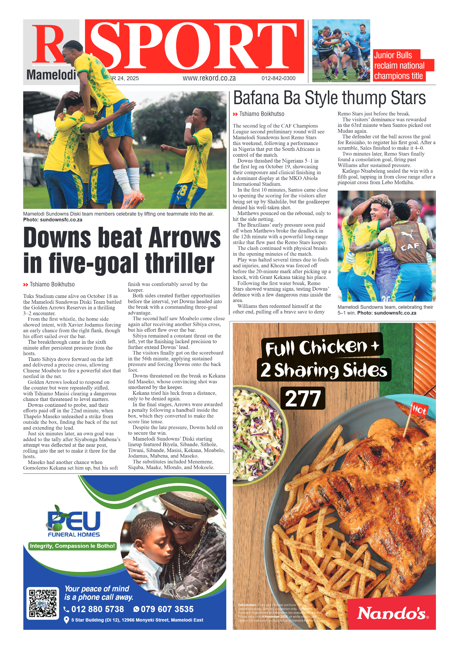 Rekord Mamelodi 24 October 2025 page 8