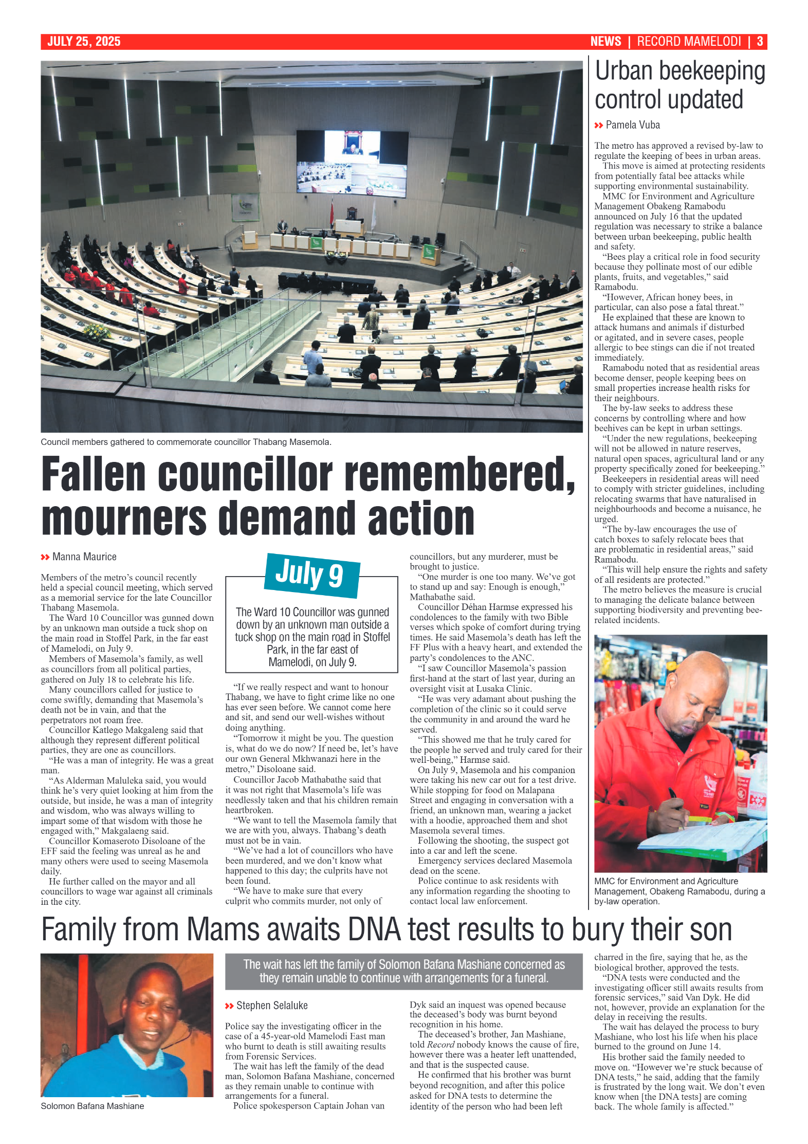 Rekord Mamelodi 25 July 2025 page 3