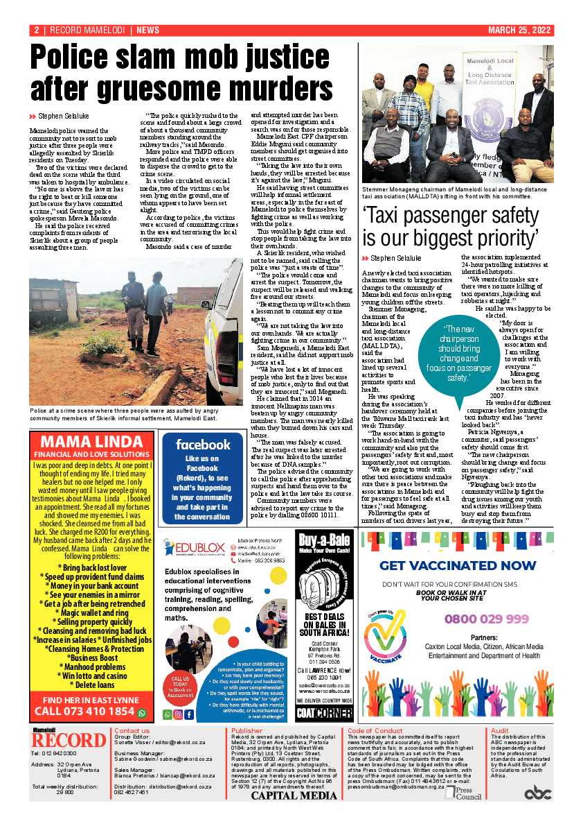 Rekord Mamelodi 25 March 2022 page 2
