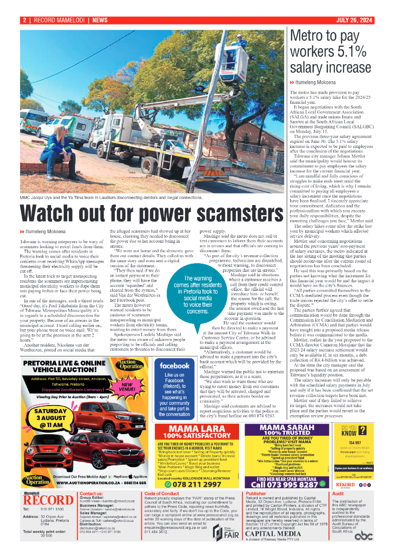 Rekord Mamelodi 26 July 2024 page 2