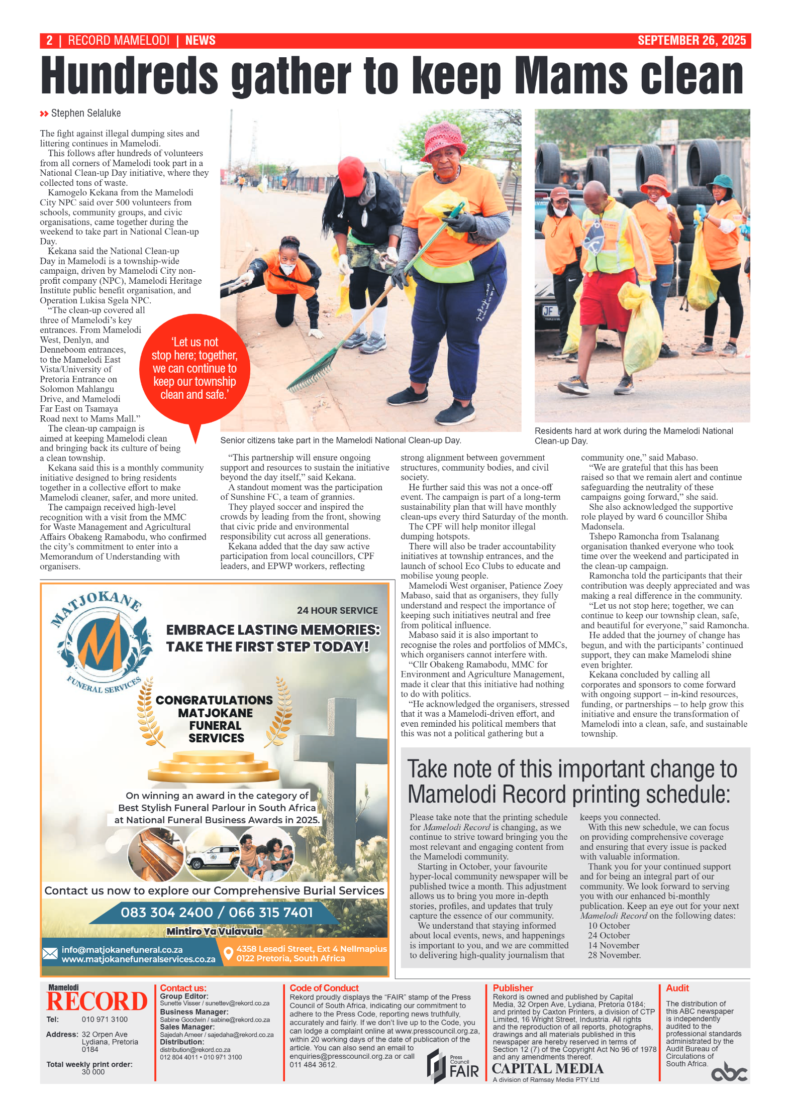 Rekord Mamelodi 26 September 2025 page 2