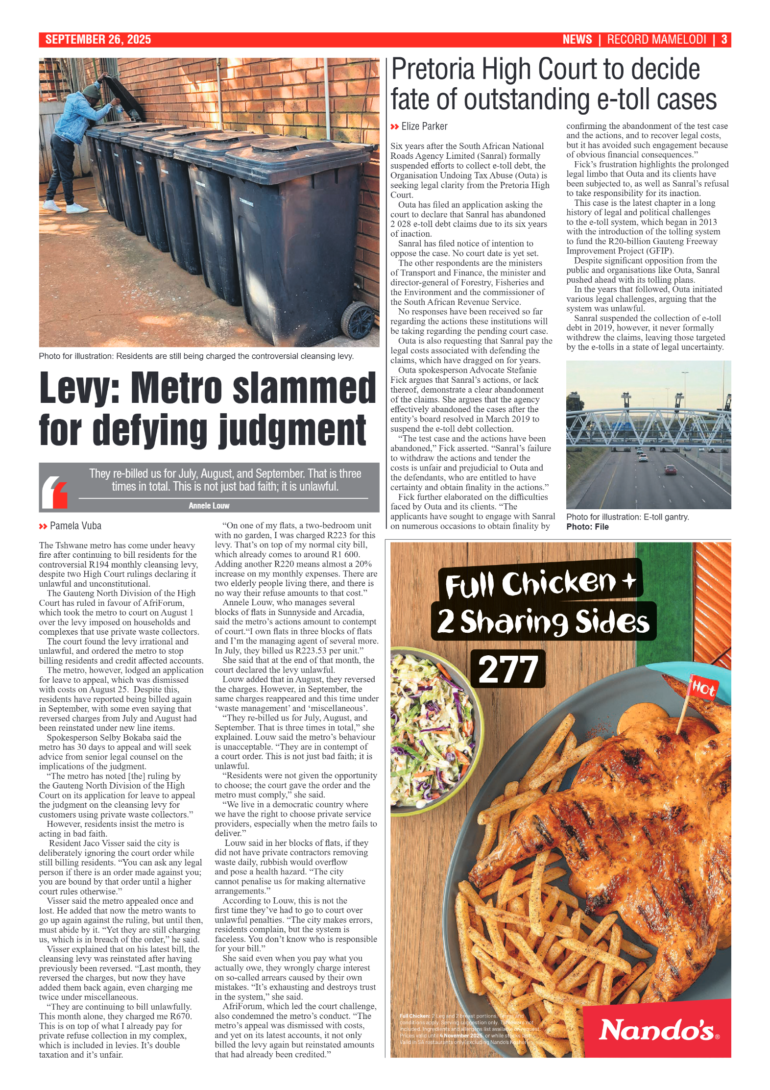 Rekord Mamelodi 26 September 2025 page 3