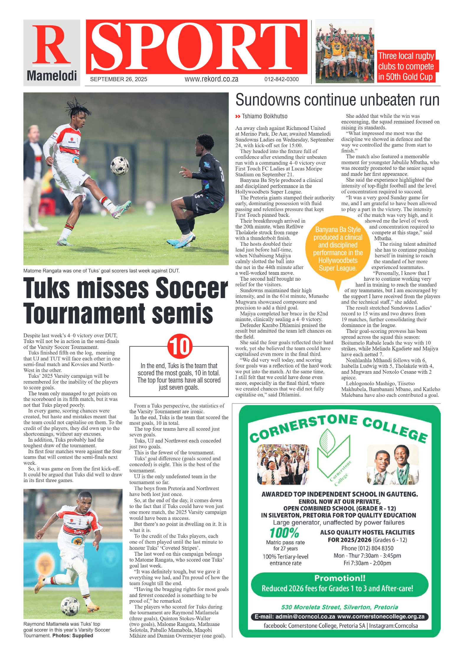 Rekord Mamelodi 26 September 2025 page 8