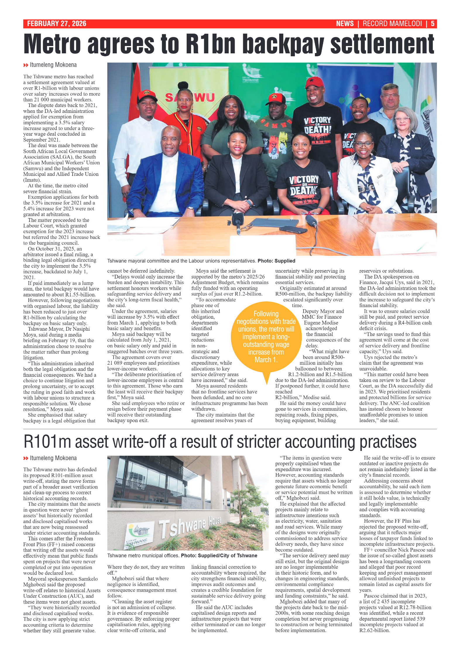 Rekord Mamelodi 27 February 2026 page 5