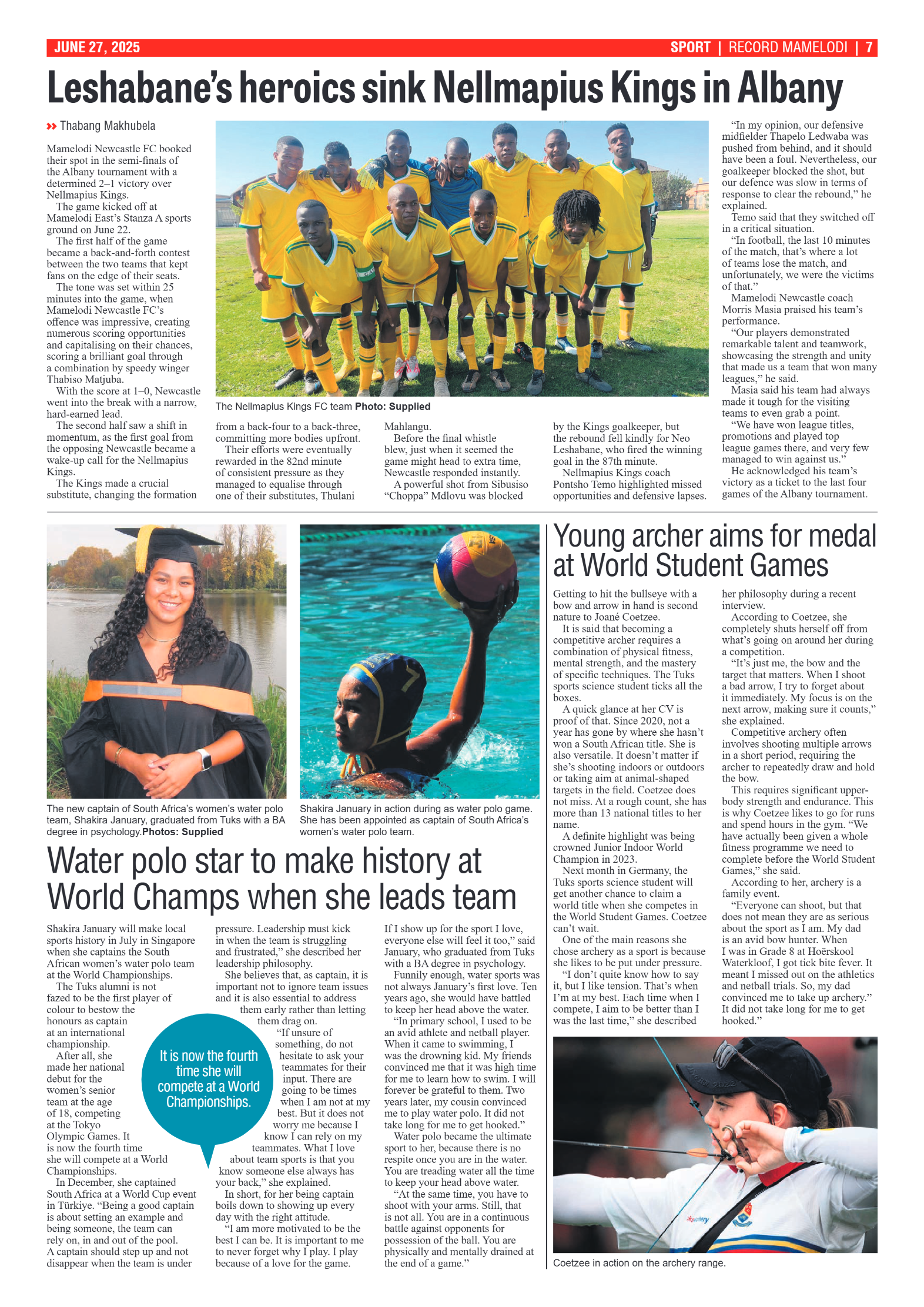 Rekord Mamelodi 27 June 2025 page 7