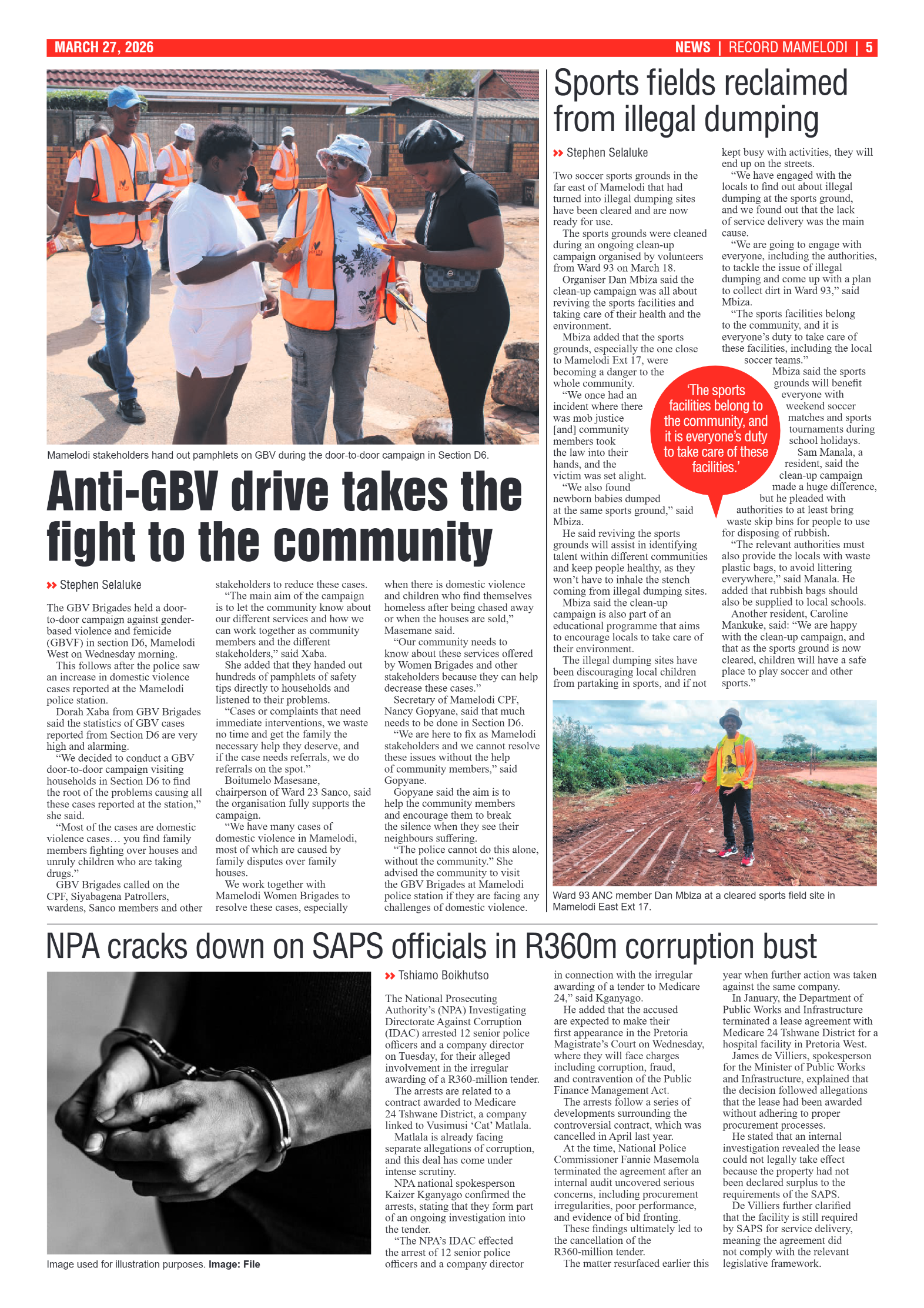 Rekord Mamelodi 27 March 2026 page 5