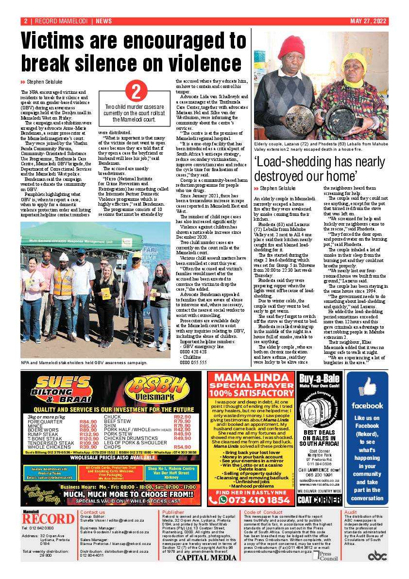 Rekord Mamelodi 27 May 2022 page 2