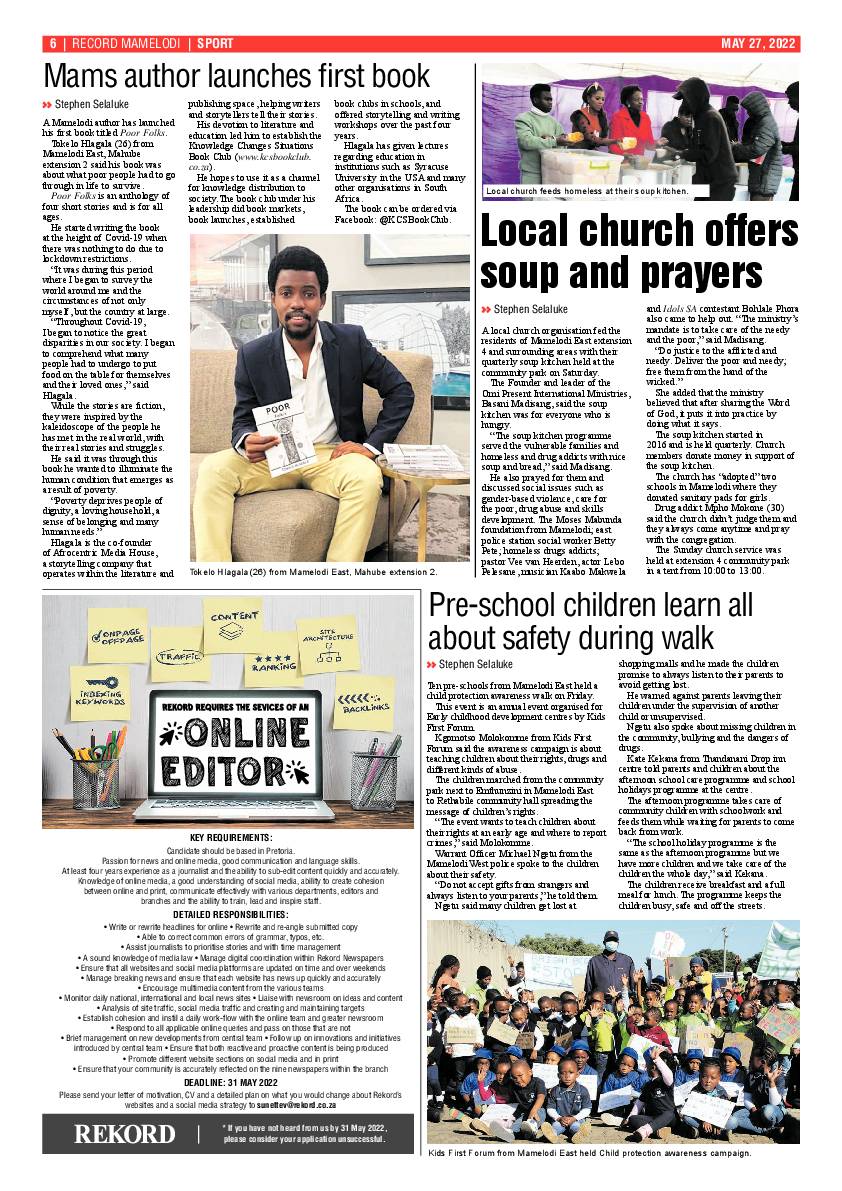 Rekord Mamelodi 27 May 2022 page 6
