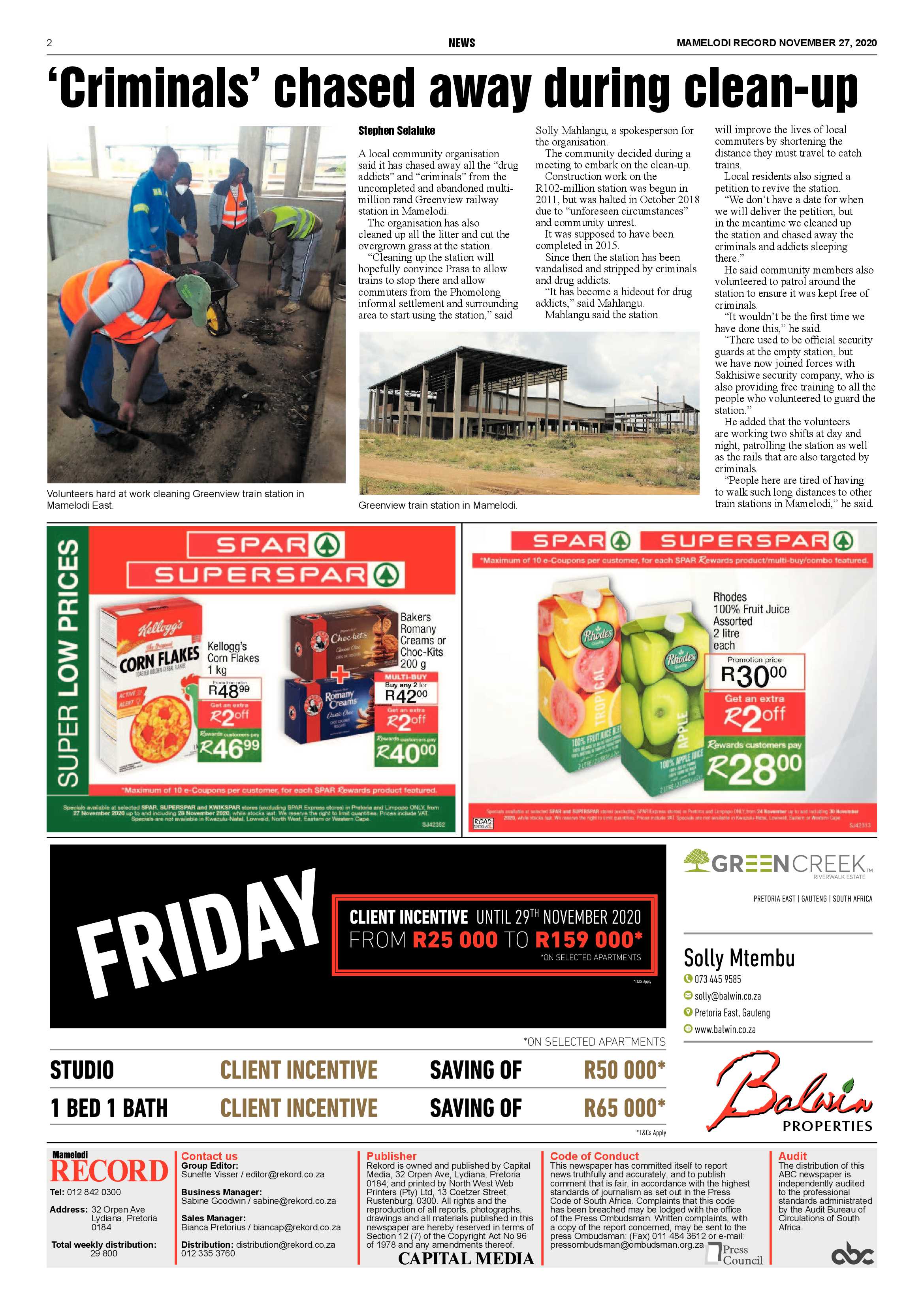 Rekord Mamelodi 27 November 2020 page 2