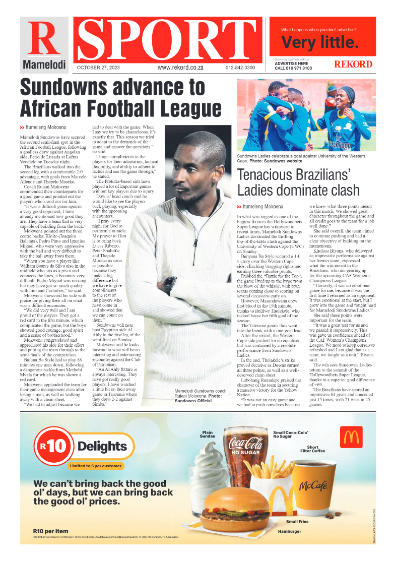 Rekord Mamelodi 27 October 2023 page 8