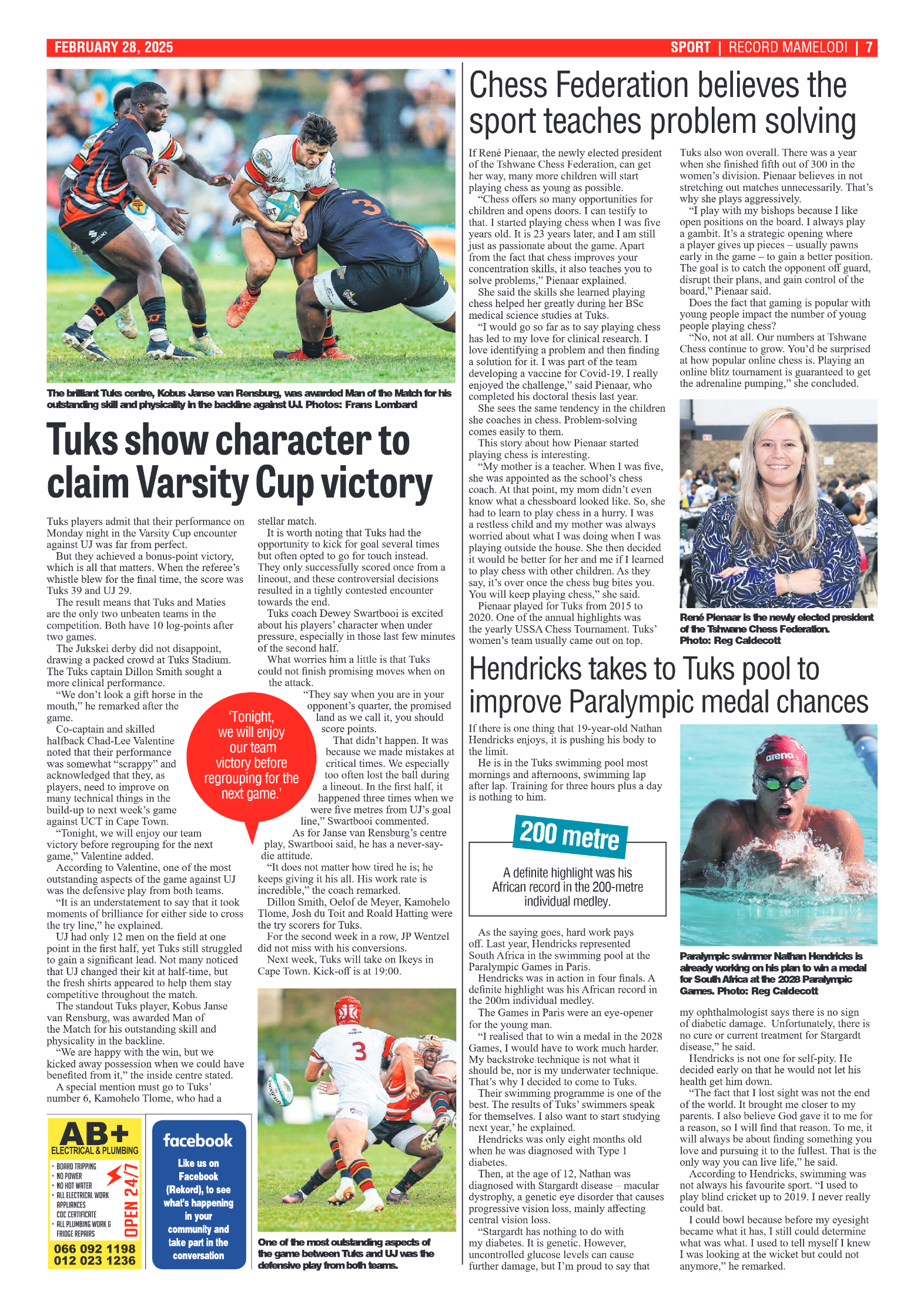 Rekord Mamelodi 28 February 2025 page 7