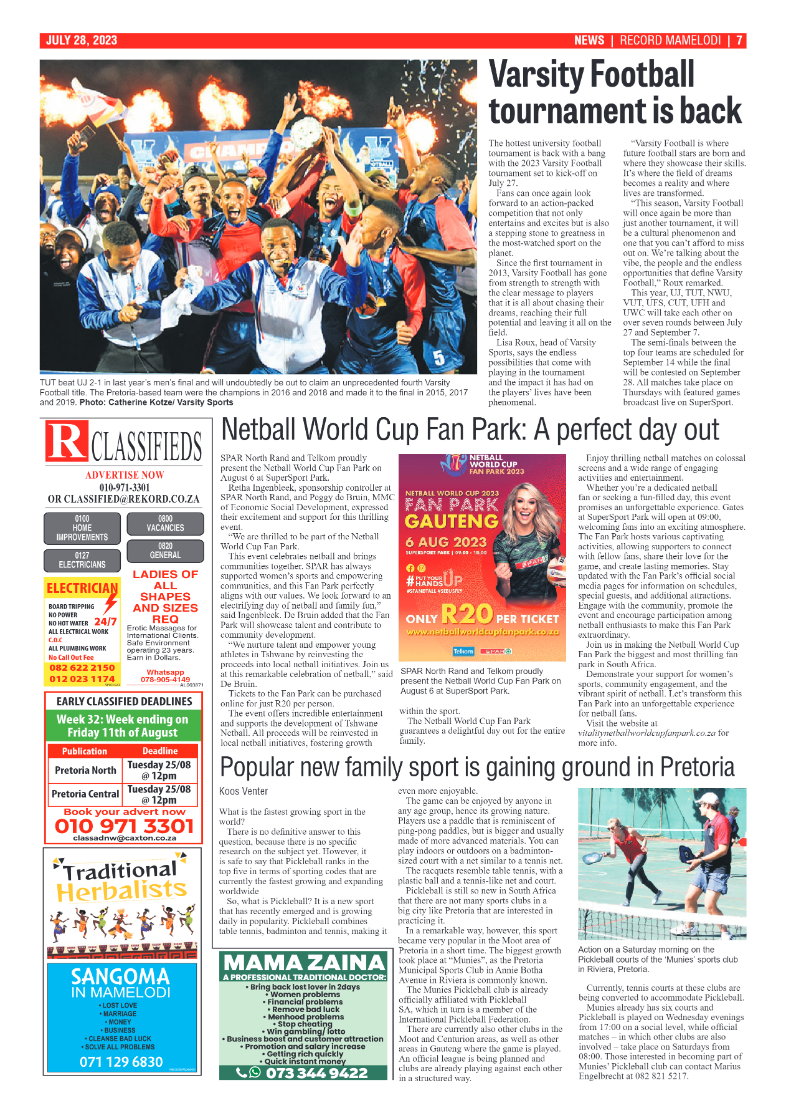 Rekord Mamelodi 28 July 2023 page 7