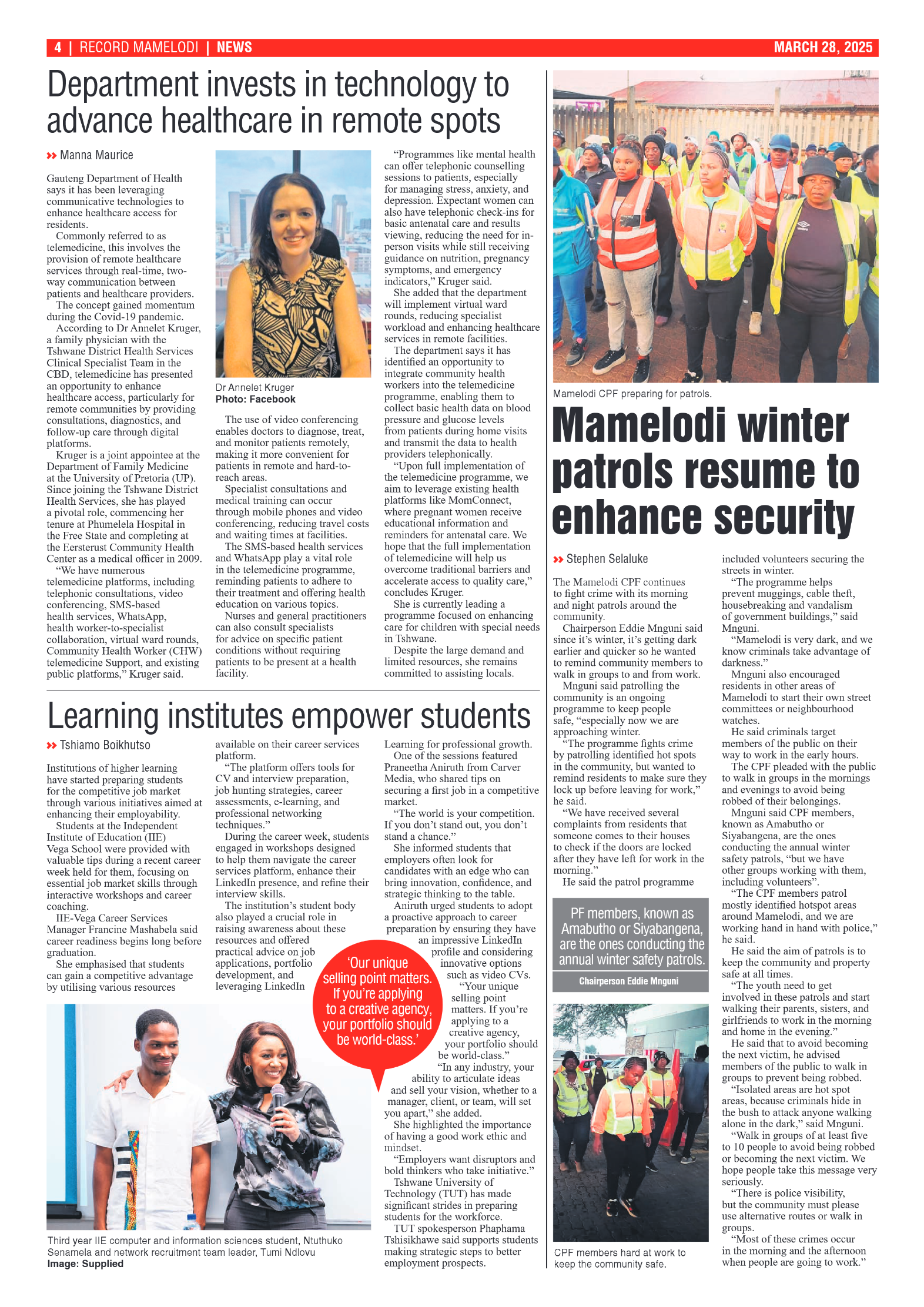 Rekord Mamelodi 28 March 2025 page 4