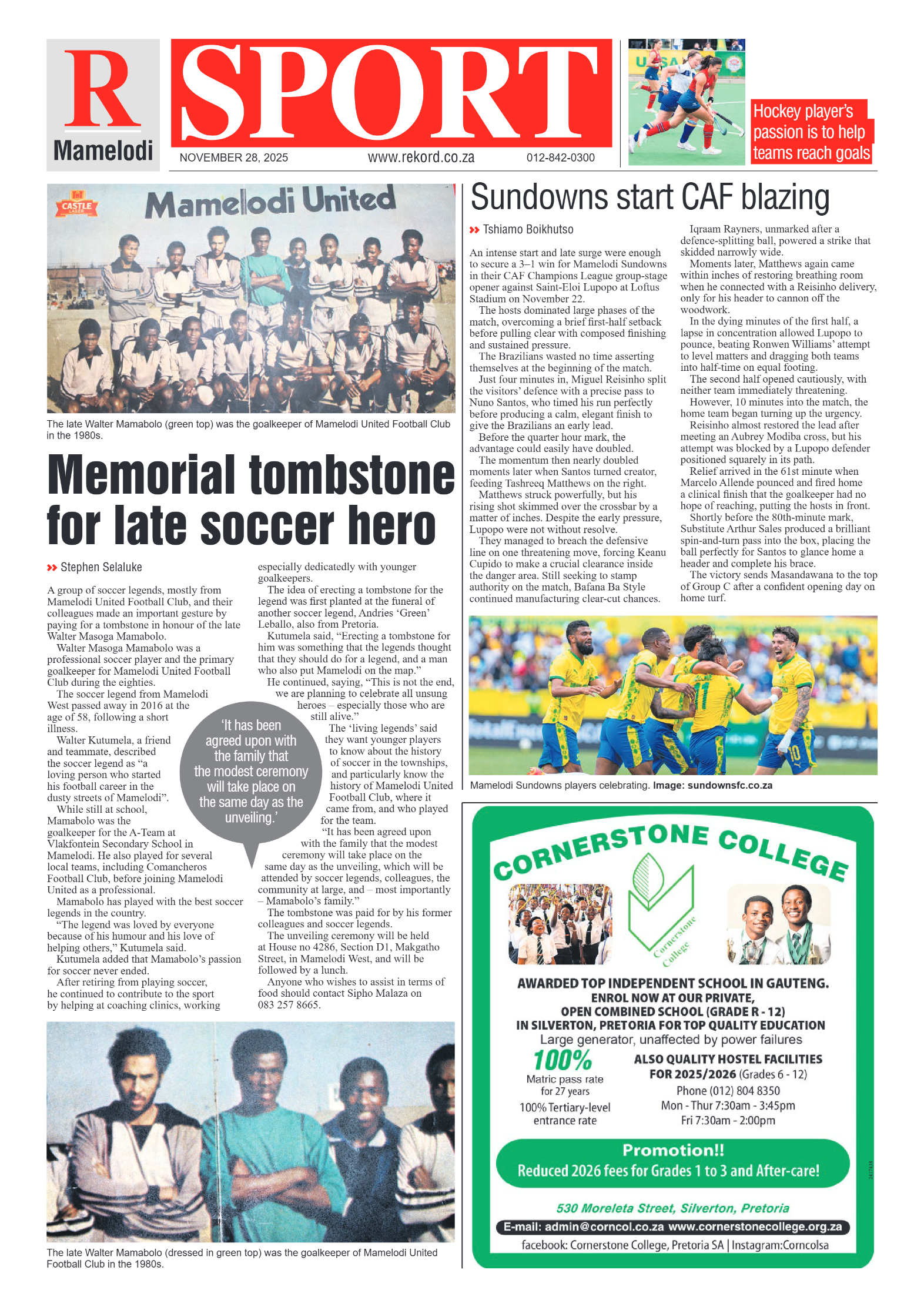 Rekord Mamelodi 28 November 2025 page 8