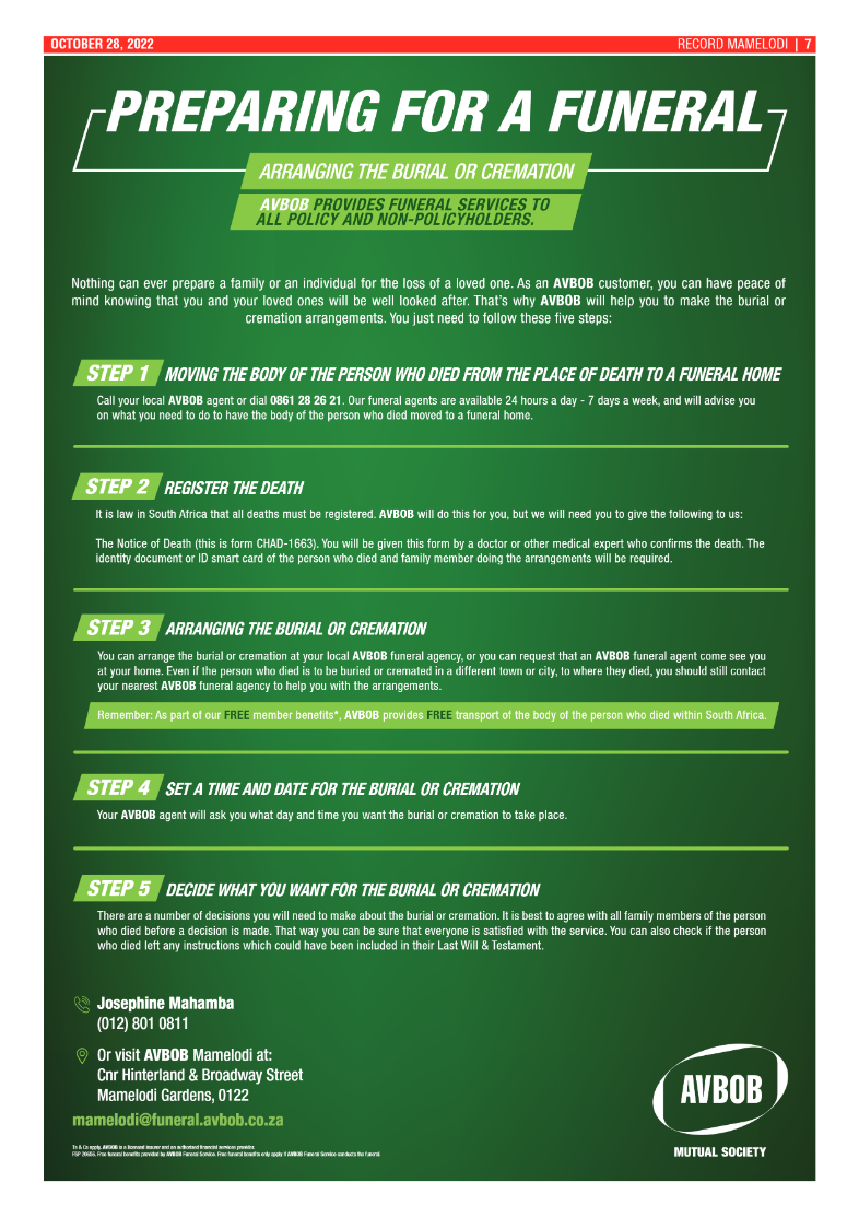 Rekord Mamelodi  28 October 2022 page 7