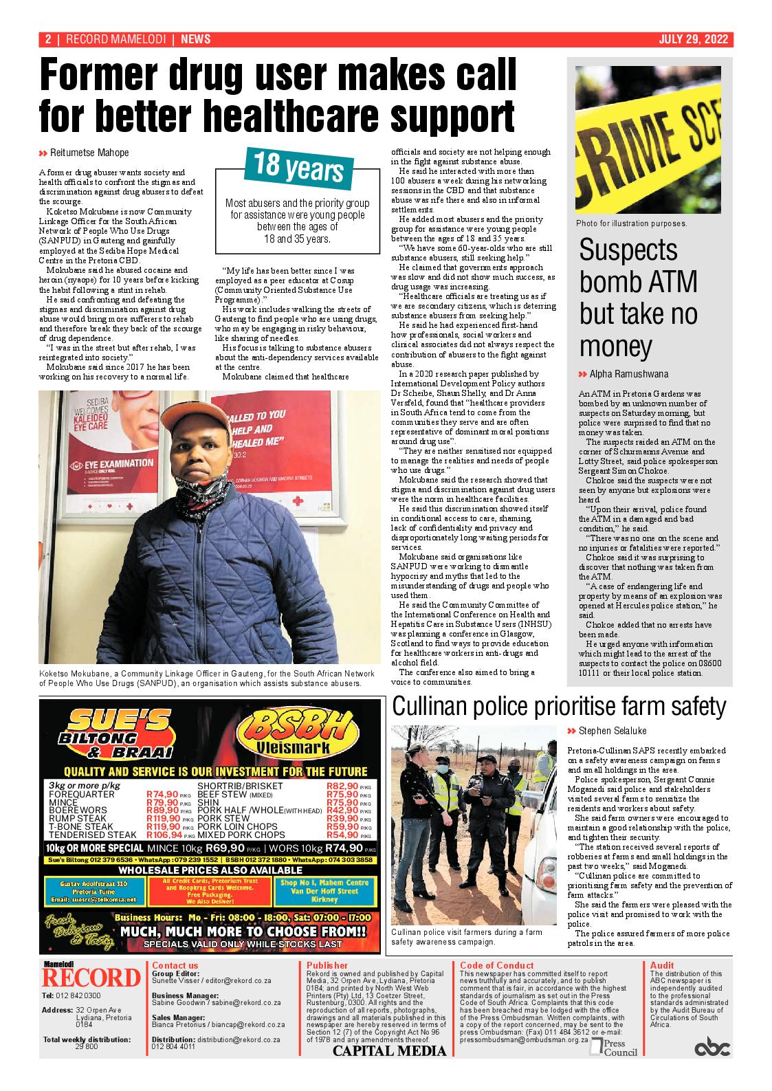 Rekord Mamelodi 29 July 2022 page 2