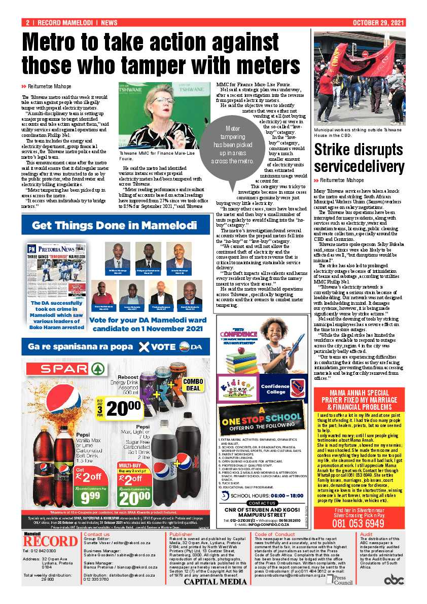 Rekord Mamelodi 29 October 2021 page 2