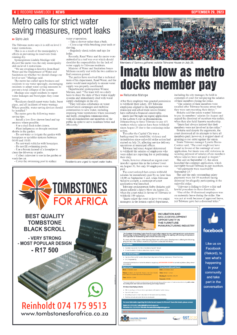 Rekord Mamelodi 29 September 2023 page 4