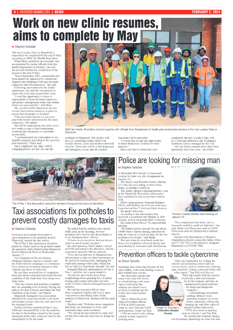 Rekord Mamelodi 2 February 2024 page 4