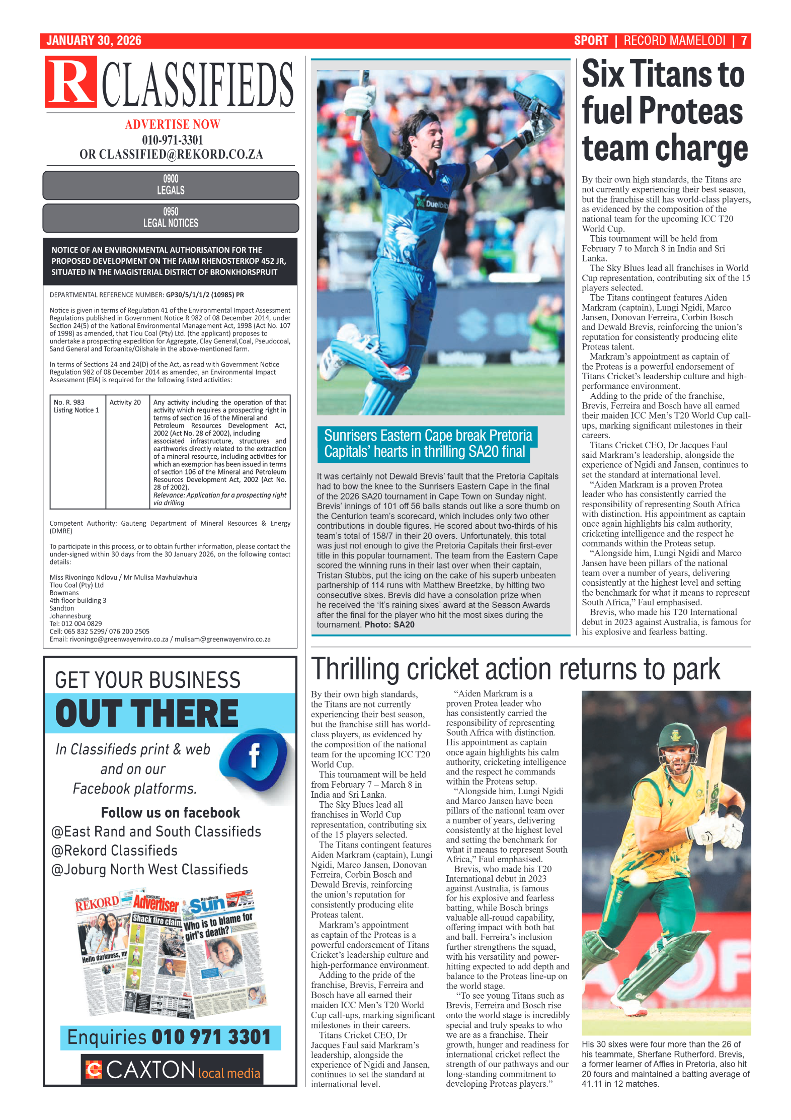 Rekord Mamelodi 30 January 2026 page 7