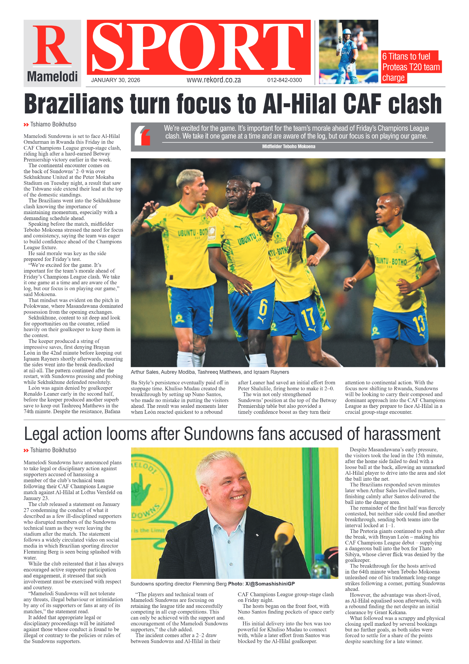 Rekord Mamelodi 30 January 2026 page 8