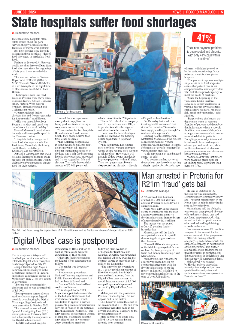 Rekord Mamelodi 30 June 2023 page 5