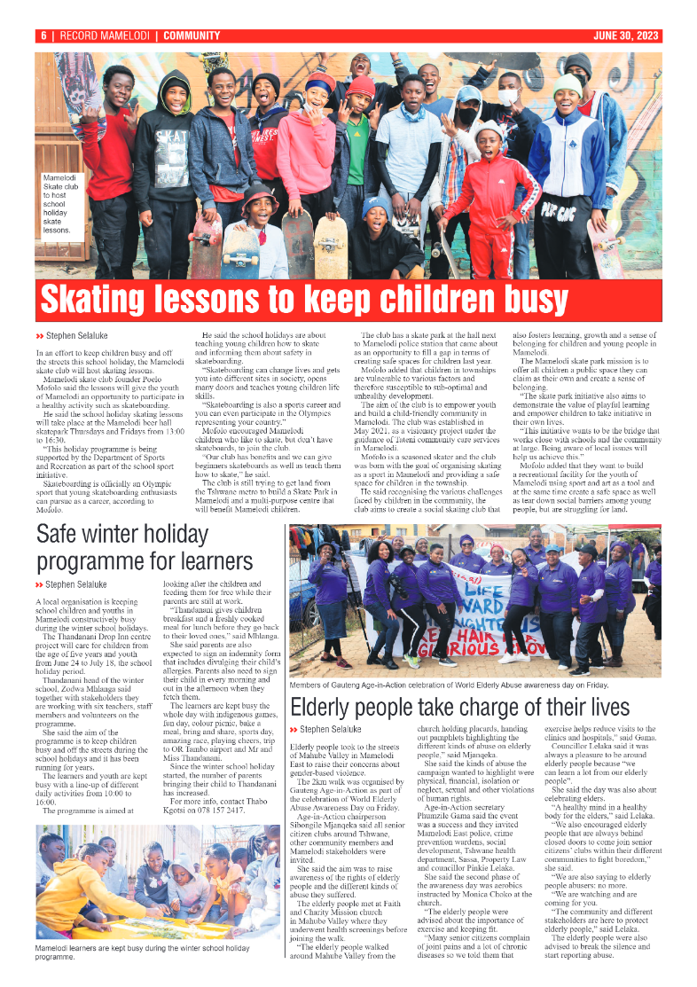 Rekord Mamelodi 30 June 2023 page 6