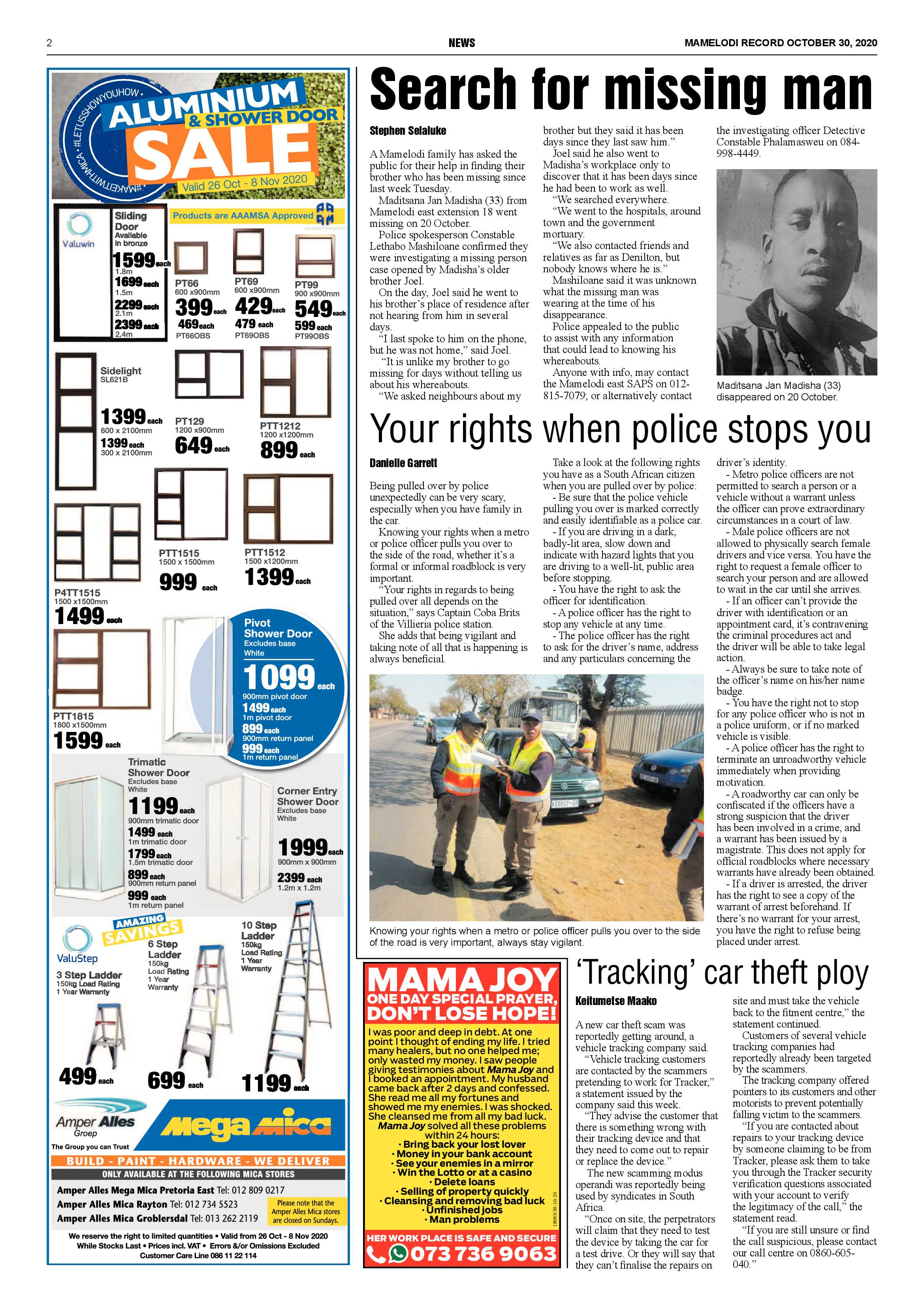 Rekord Mamelodi 30 October 2020 page 2