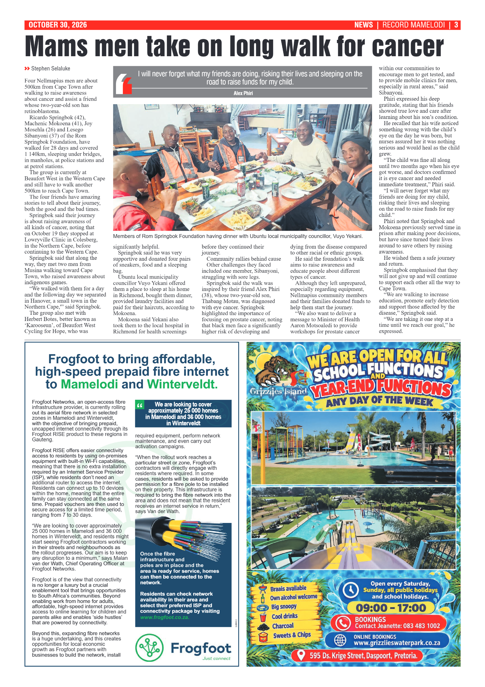 Rekord Mamelodi – 30 October 2026 page 5