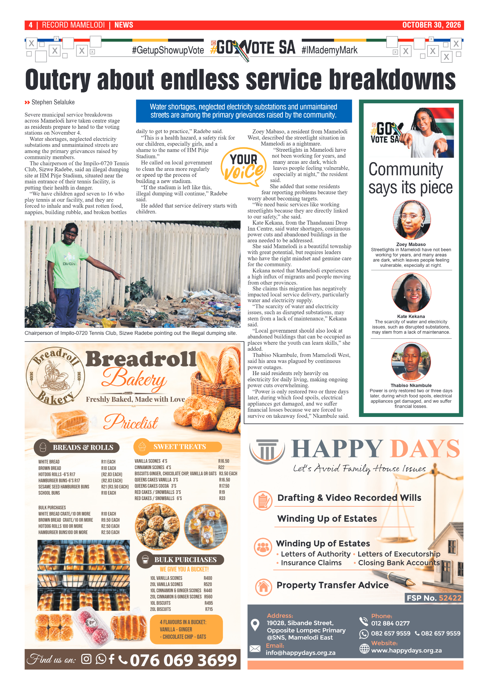 Rekord Mamelodi – 30 October 2026 page 6