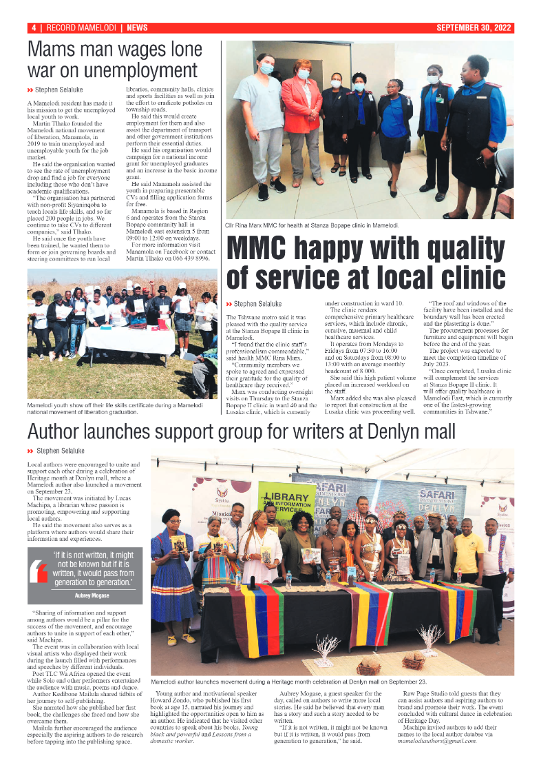 Rekord Mamelodi 30 September 2022 page 4