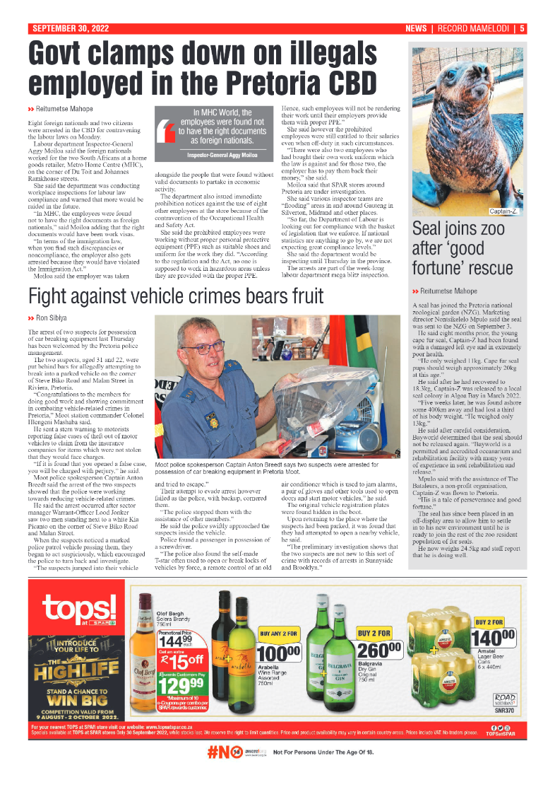 Rekord Mamelodi 30 September 2022 page 5