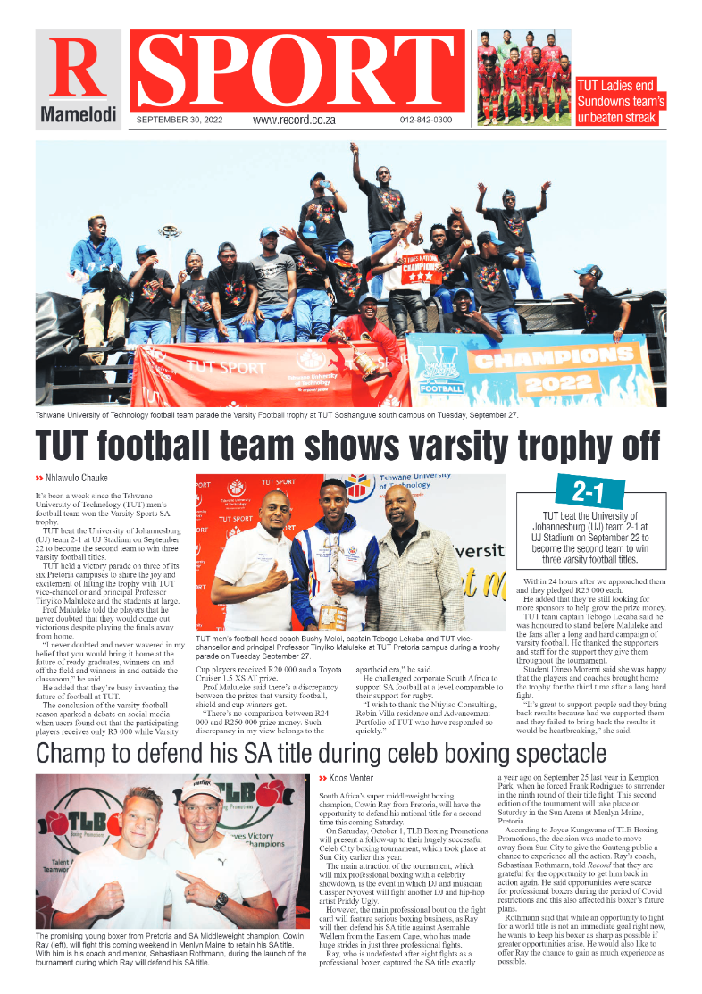 Rekord Mamelodi 30 September 2022 page 8