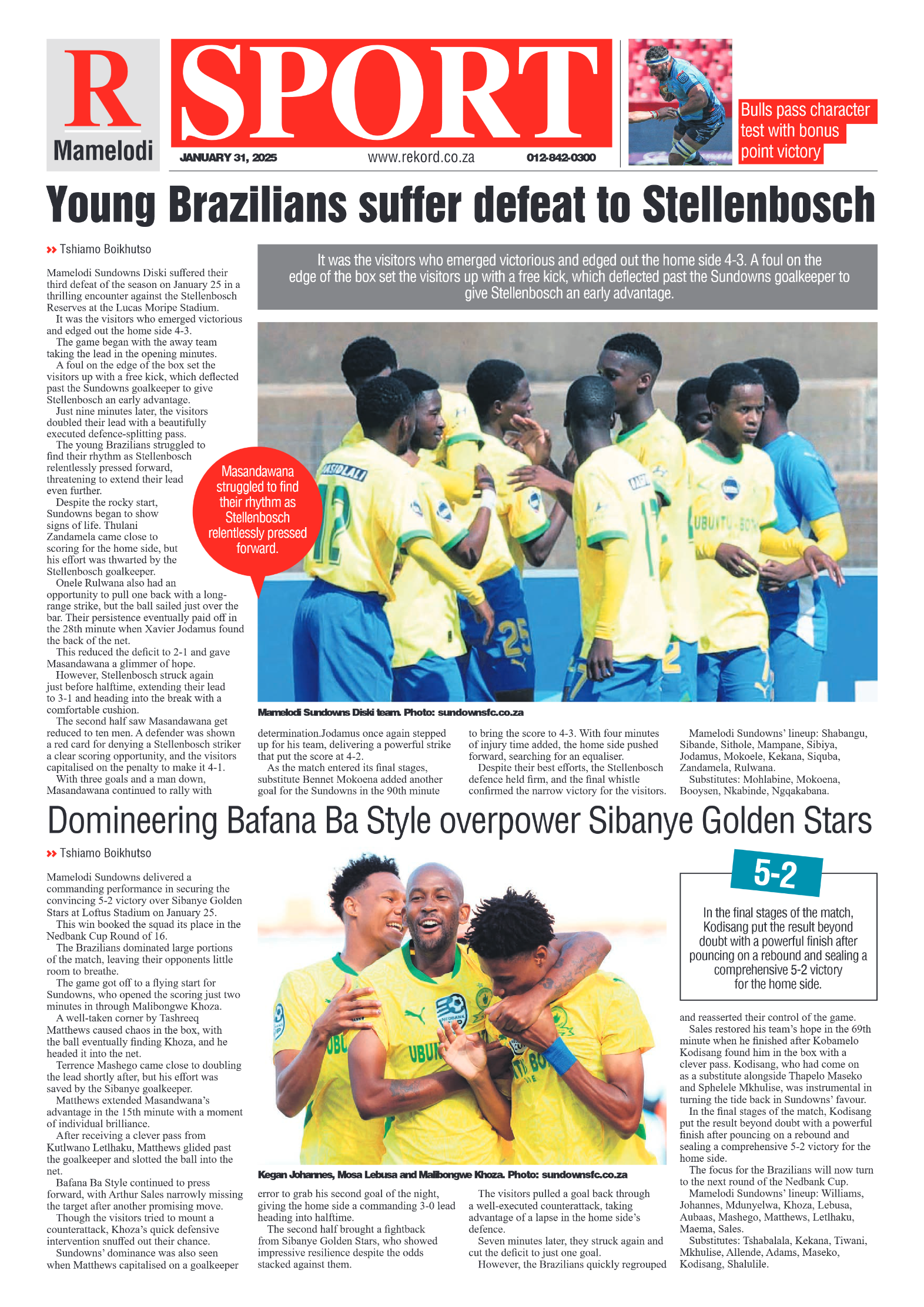 Rekord Mamelodi 31 January 2025 page 8