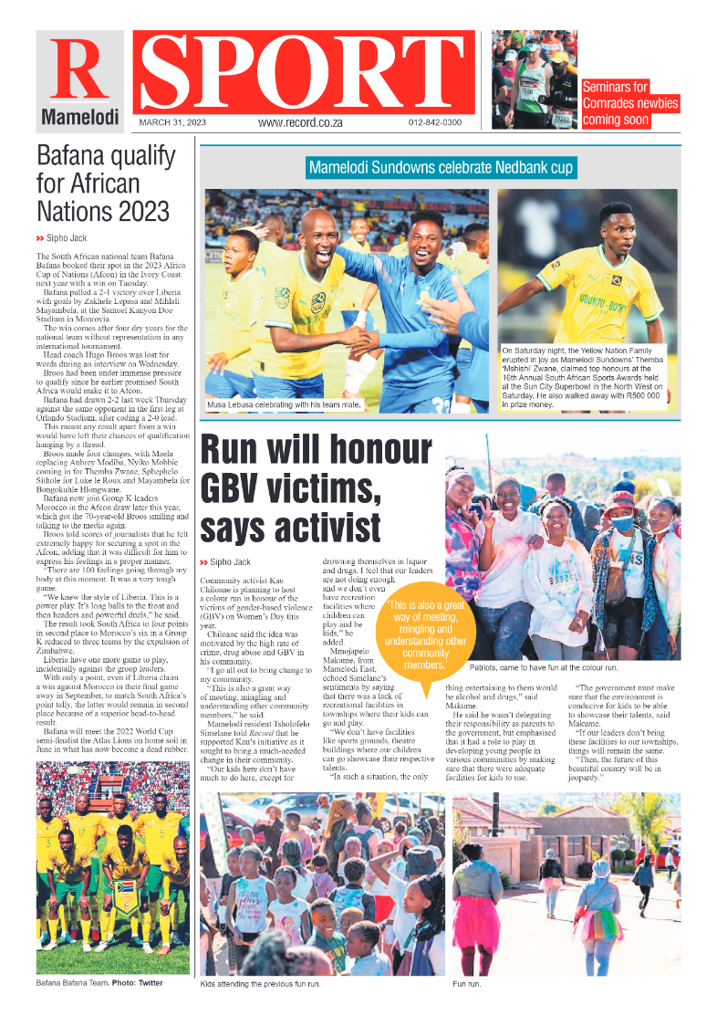 Rekord Mamelodi 31 March 2023 page 8
