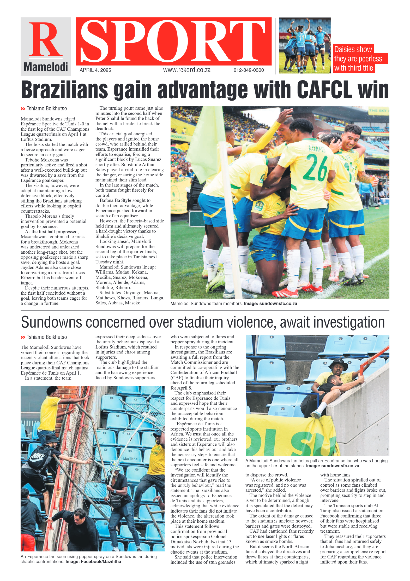 Rekord Mamelodi 4 April 2025 page 8