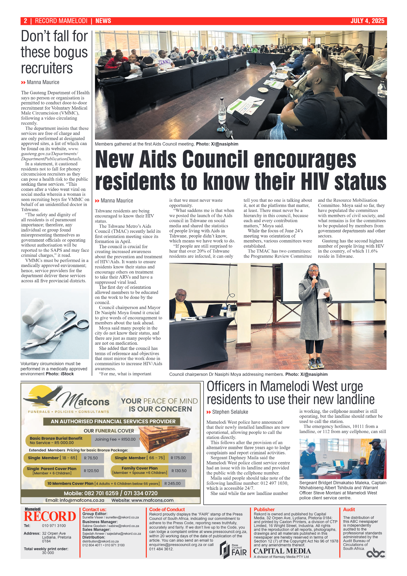 Rekord Mamelodi 4 July 2025 page 2