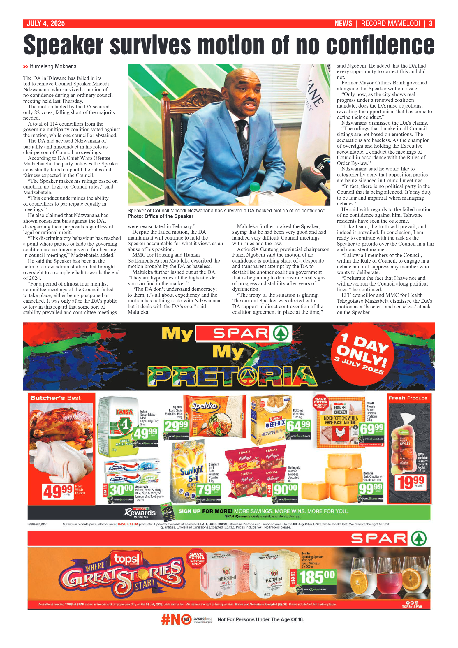 Rekord Mamelodi 4 July 2025 page 3