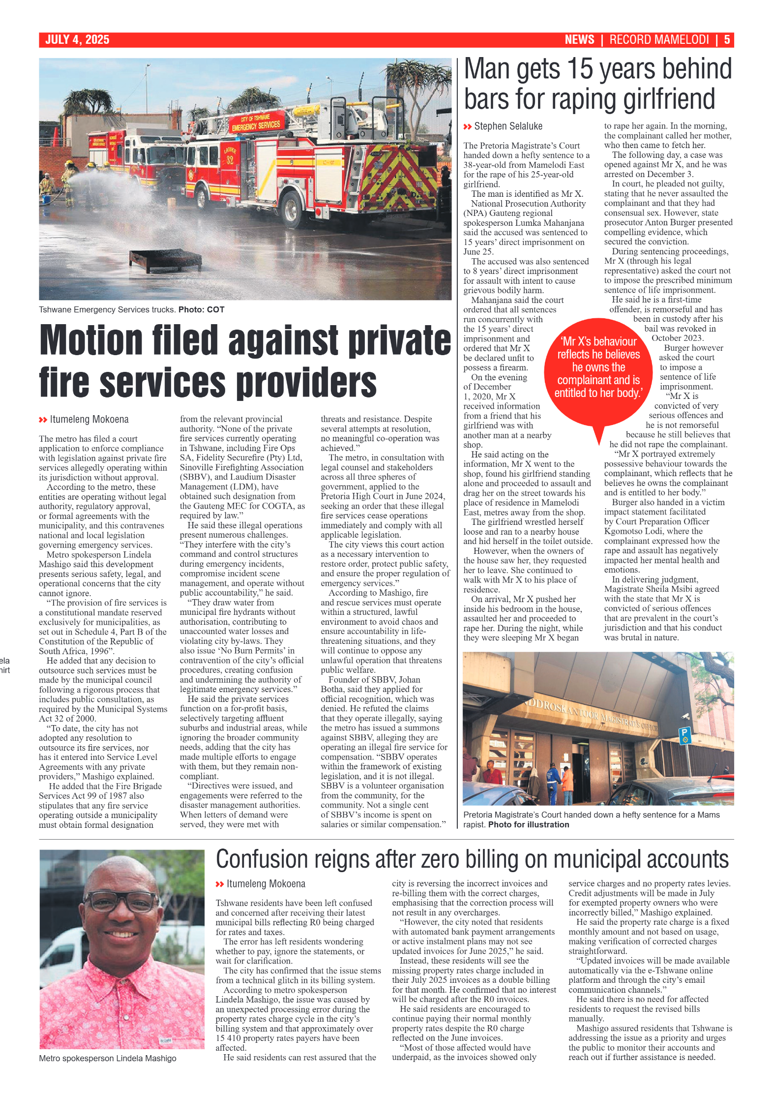 Rekord Mamelodi 4 July 2025 page 5