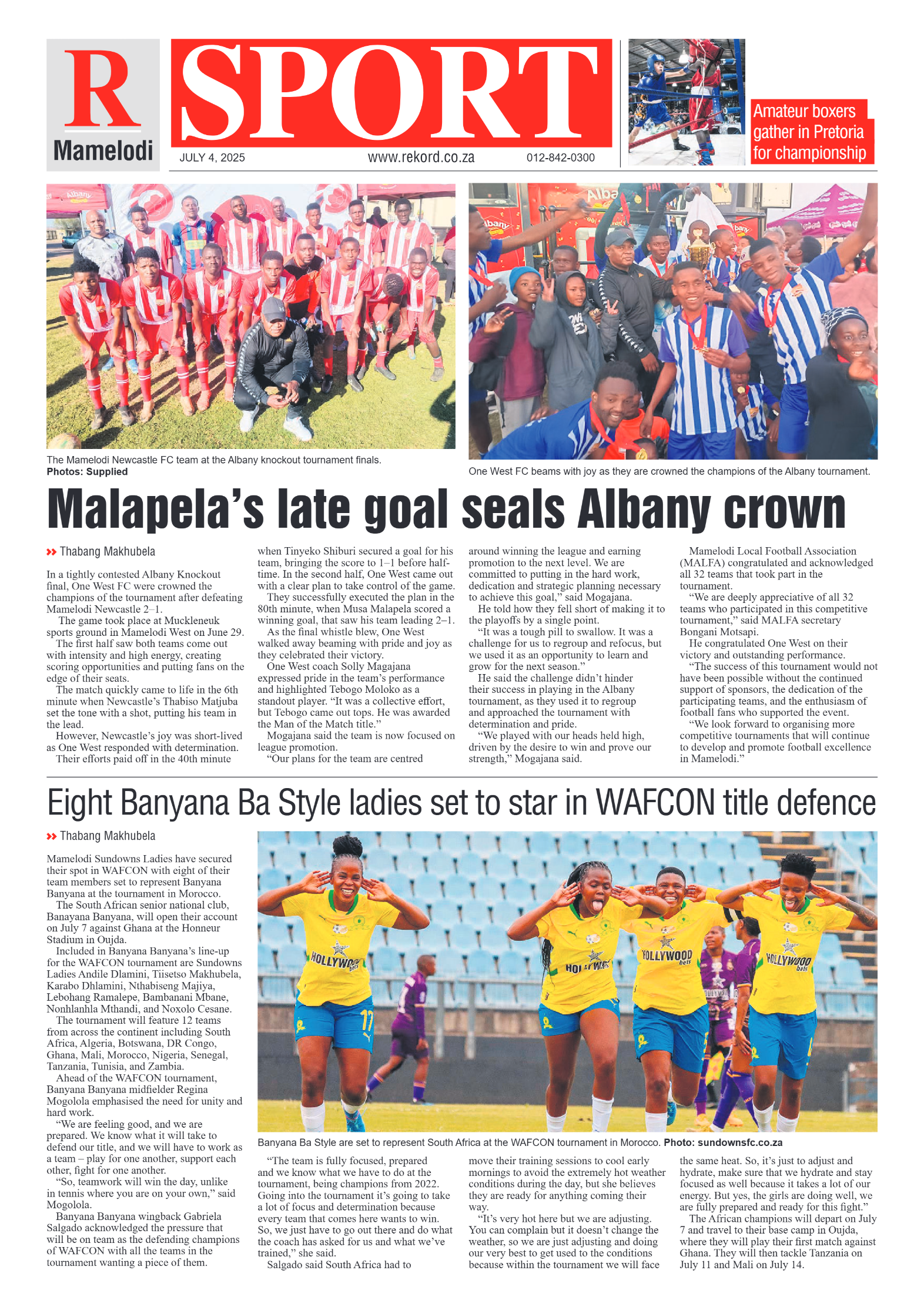 Rekord Mamelodi 4 July 2025 page 8