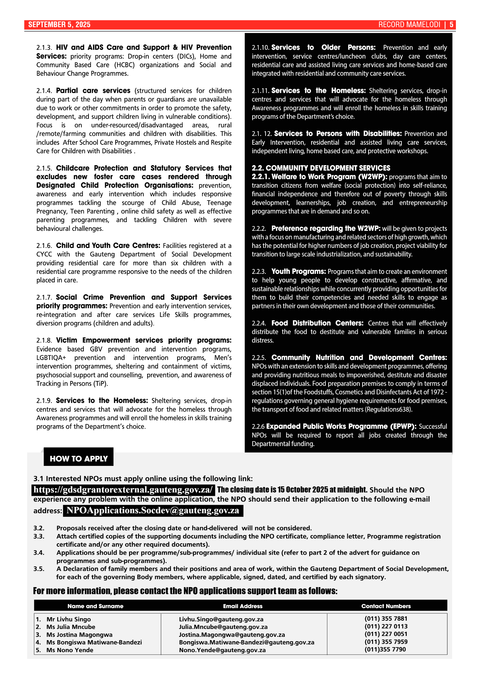 Rekord Mamelodi 5 September 2025 page 5