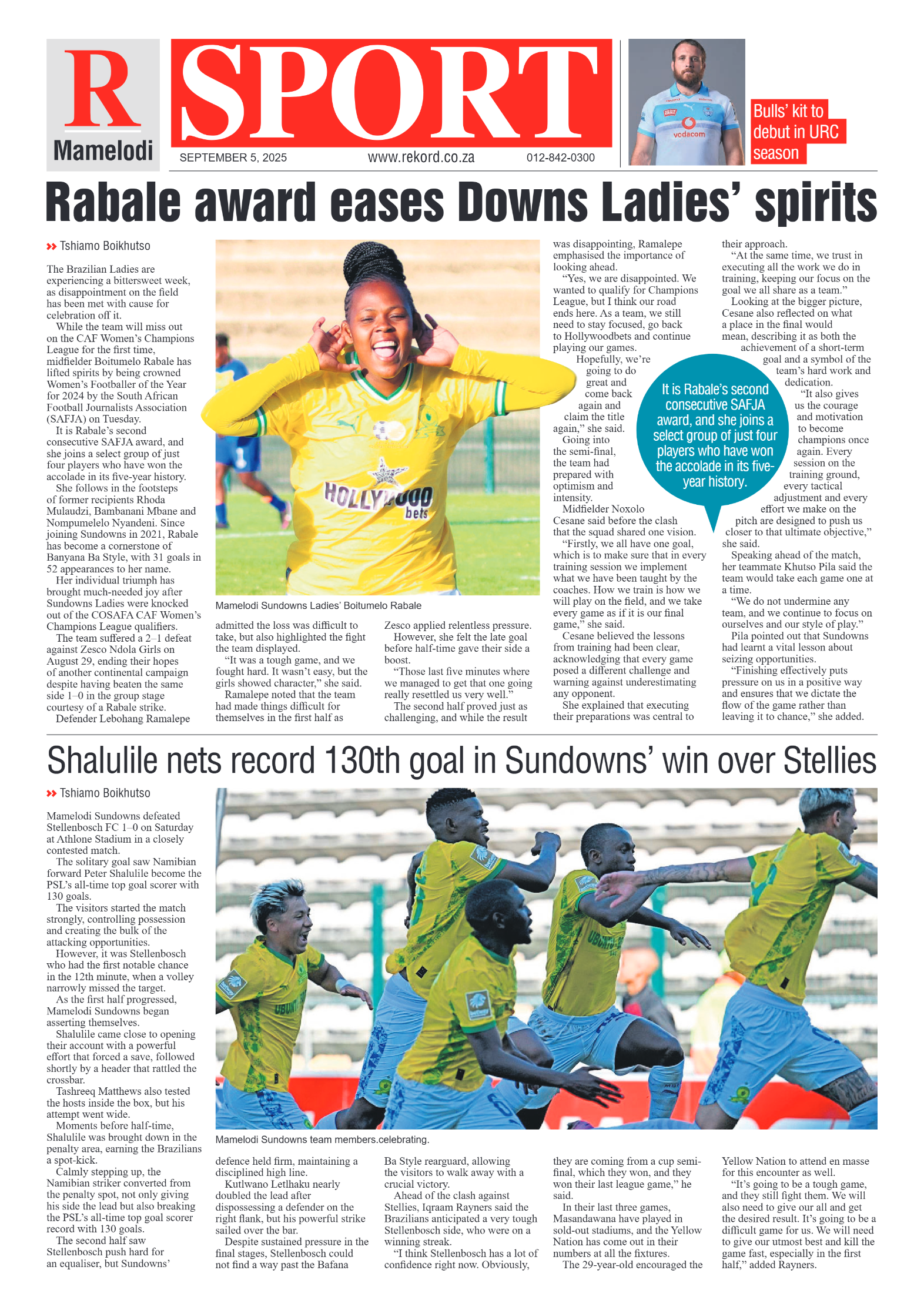 Rekord Mamelodi 5 September 2025 page 8