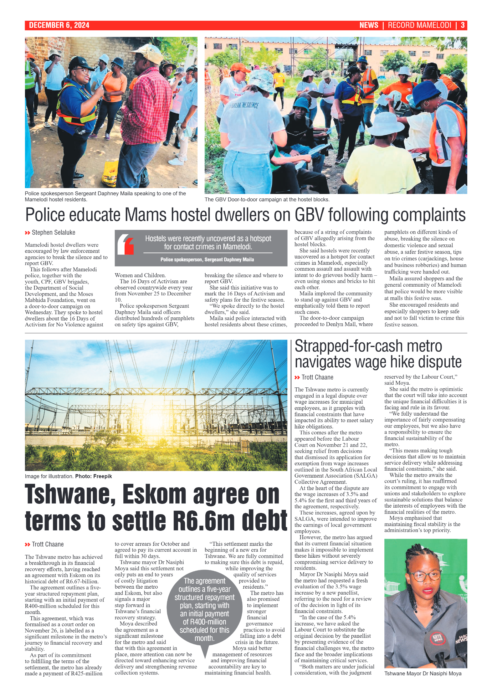Rekord Mamelodi 6 December 2024 page 3