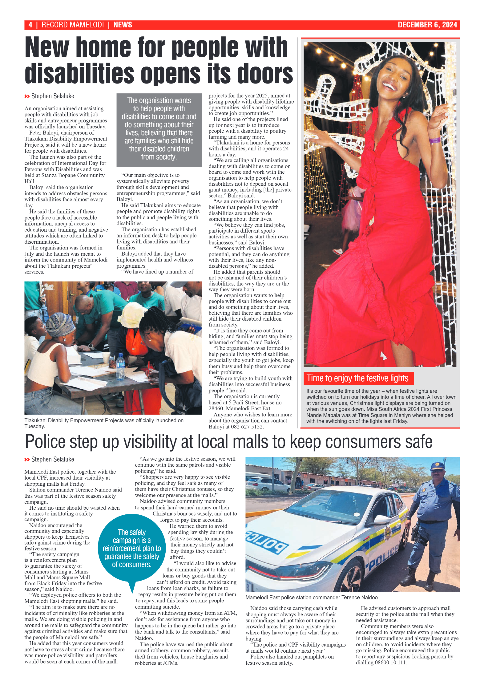 Rekord Mamelodi 6 December 2024 page 4