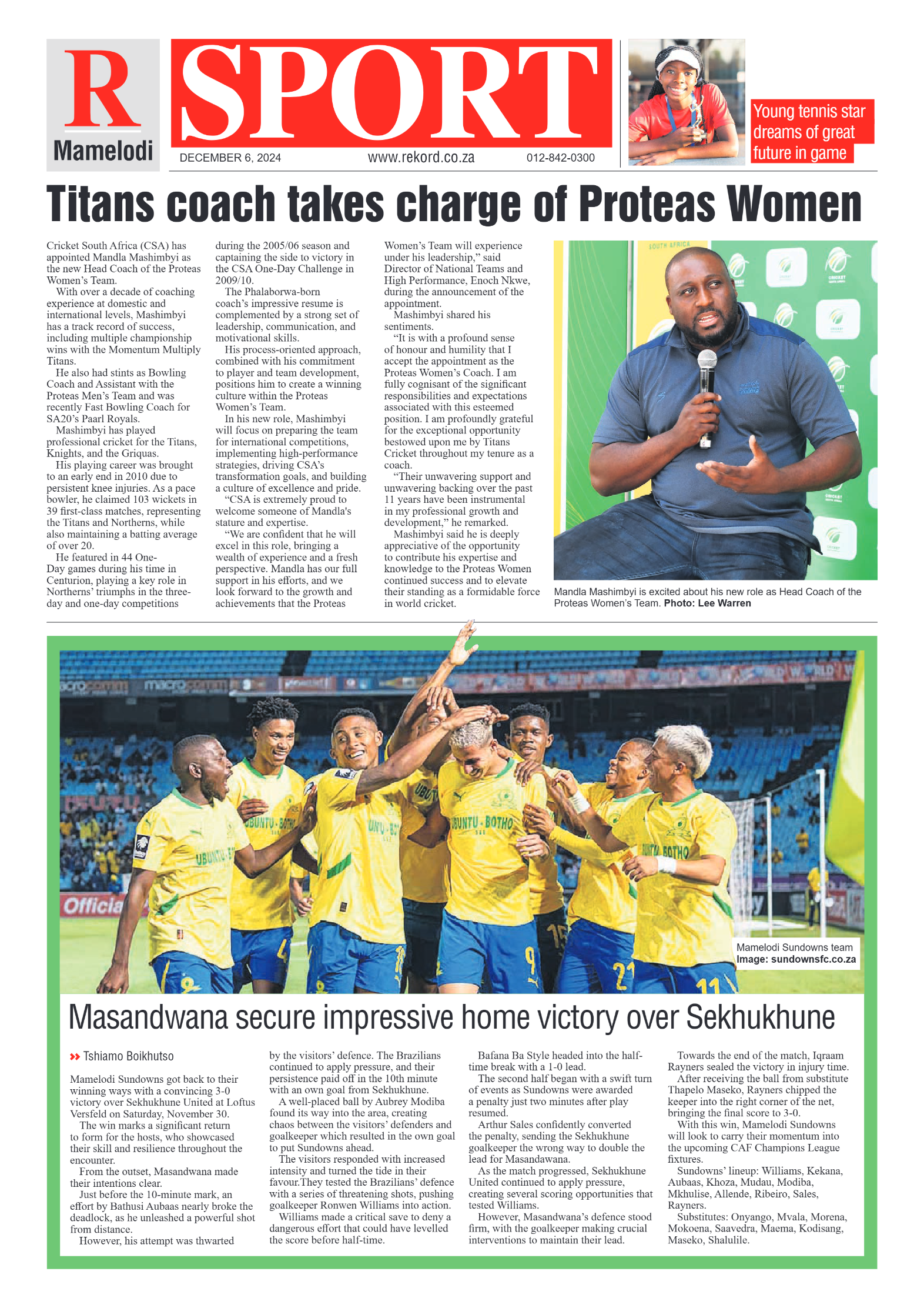 Rekord Mamelodi 6 December 2024 page 8