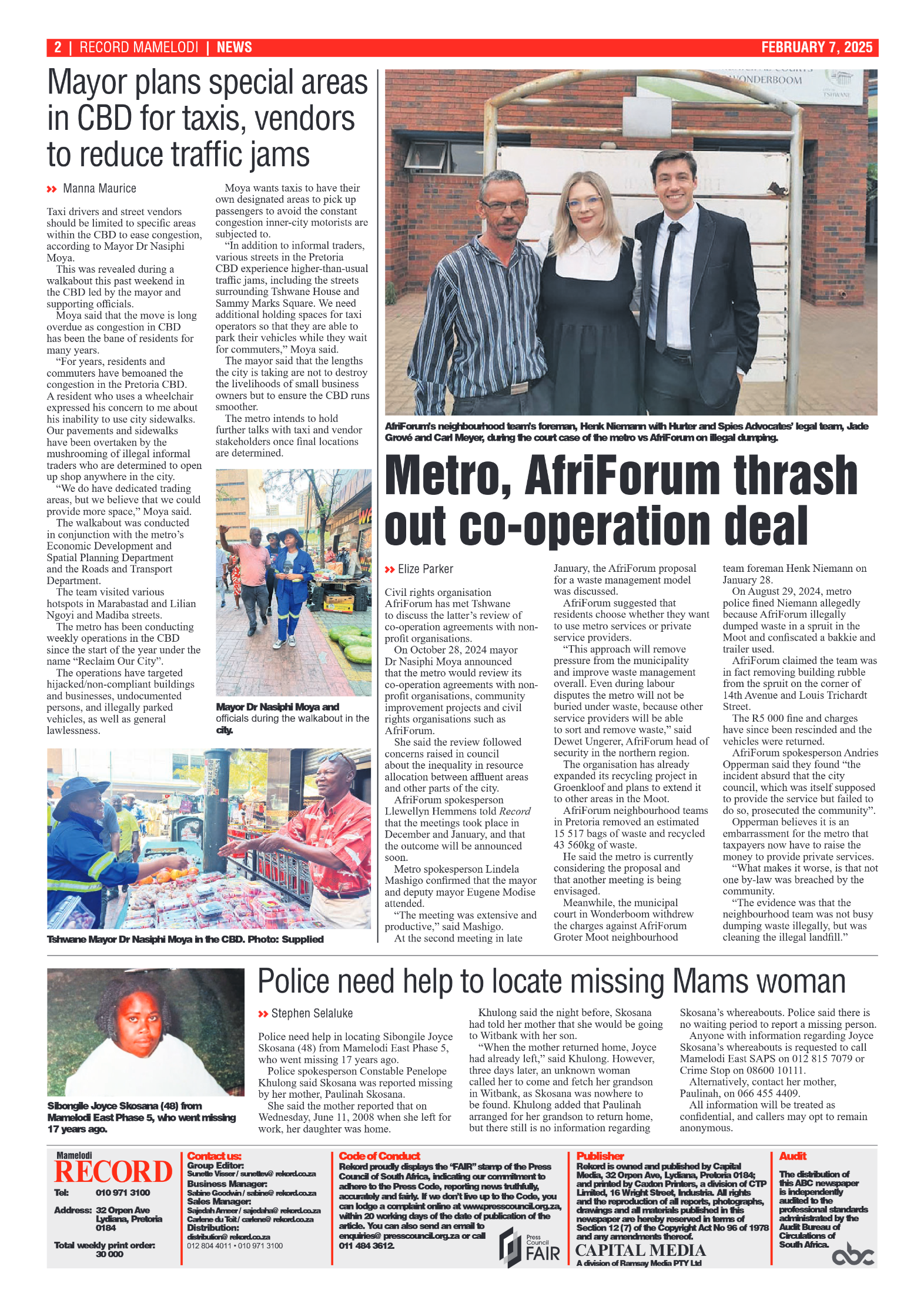 Rekord Mamelodi 7 February 2025 page 2