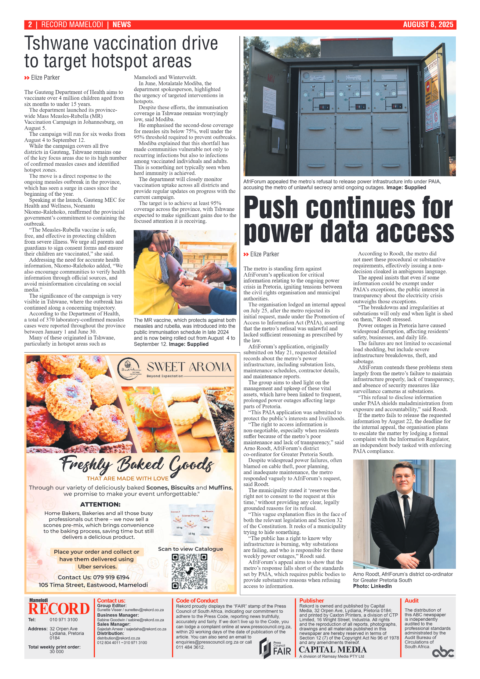 Rekord Mamelodi 8 August 2025 page 2